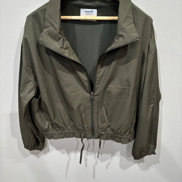 Old Navy Women Active Stretchtech jacket SZ: Large Green color - Picture 2 of 13
